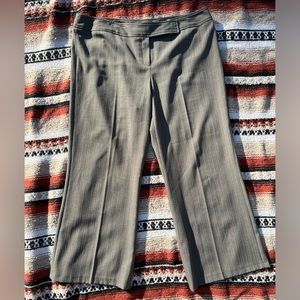 Dunnes Stores Grey Pinstripe Pants Size 18